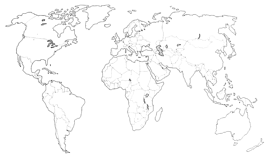 world map