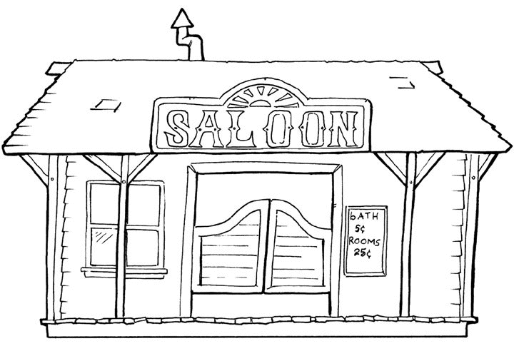 saloon western
