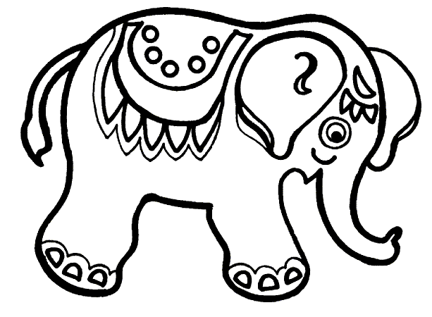 Circus elephant