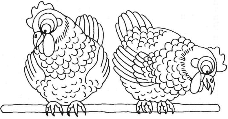 Two Hens