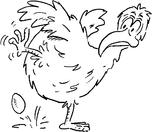 chicken that lay an egg