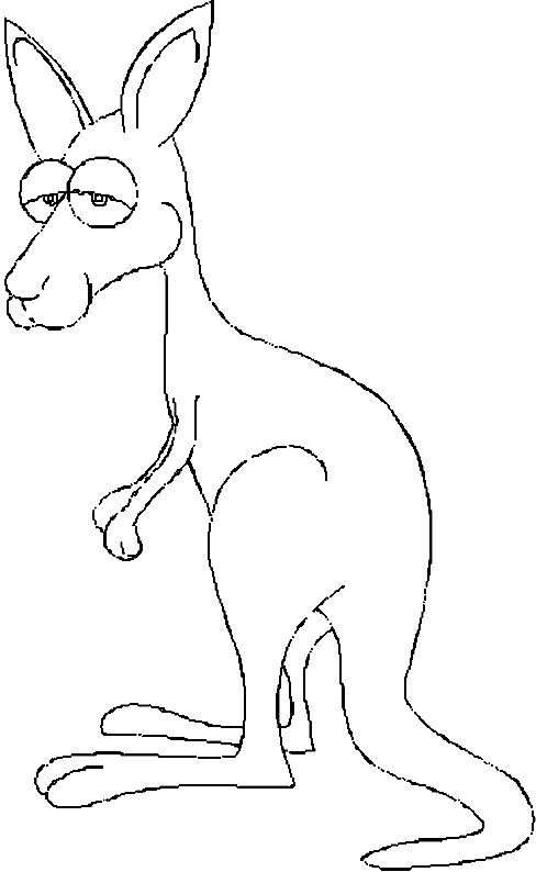 simple kangaroo