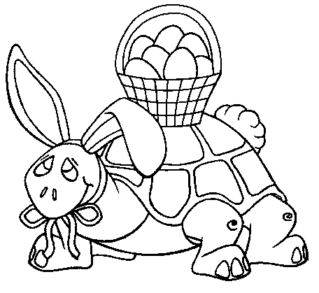 a rabbit in a carapace of tortoise