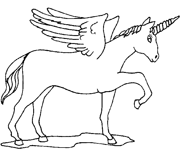 unicorn with wings